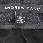 Andrew Marc  Charcoal Gray Fitted Pants NWT Size 14 Gray Black Dress Pants Photo 5