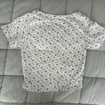 Brandy Melville  Floral Crop Top Photo 3