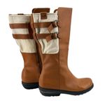 Sorel  Hoonah Women Tan Leather Knee Boots 10.5 Thinsulate NL1524-257 Warm Lining Photo 2
