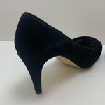 Talbots  Black Suede Open Toe Pumps Photo 8