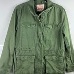 Levi's Levi’s Utility Military Field Jacket Olive Green Size Medium Photo 0