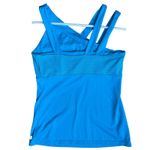 Lija Strappy Tennis Golf Athletic Tank Top‎ Bright Blue Size Small Photo 1
