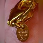 New Gold Bronze 16" Herringbone Necklace Photo 4