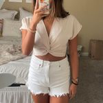 The Pants Store  Cream Crop Top Photo 0