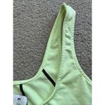 H&M justine skye neon green Black Stripe crop top Rave Edgy Urban Size m Photo 5