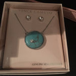 Vince Camuto  Semi Precious Stone Necklace Crystals Photo 0