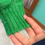 Bluivy Emerald Green cable Knit Sweater Size M Photo 6