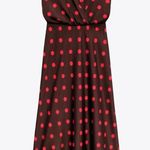 ZARA NWT   POLKA DOT SILKY SLIP MIDI DRESS BLOGGERS FAV SMALL Photo 5