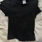 Aritzia TNA cropped basic top Photo 1