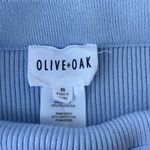 Olive & Oak  baby blue ribbed midi pencil skirt sz xs Photo 5