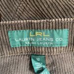 LRL Ralph Lauren Womens Size 12 Corduroy Pants Classic Bootcut Chocolate Brown Photo 4