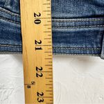 Chico's  Blue Denim Full Zip Jacket Women S Classic Collarless Basic Closet Staple Photo 6