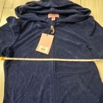 Juicy Couture NWT short-sleeve hoodie and shorts tracksuit set in Atlantis dark Photo 3