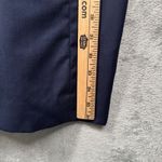 J.Crew  Suiting Dress Navy Wool Sheath Dress Size 0 Cap Sleeve Business Work Photo 7