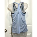 All In Motion Athletic Tank Top Blue Swirl Print Racerback Women XL Workout Photo 2