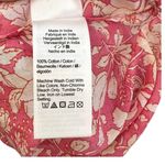 J.Crew Tie-waist Tunic Beach Dress Tossed Floral Print Pink Size XS Photo 13