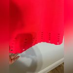 Ted Baker  London Zaralie Jacquard Skater Dress Coral Orange Size 5, US 12 Photo 6