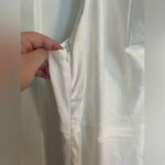 Floerns Plus Size Satin Spaghetti Strap Cowl Neck Wrap Dressββββββ White Photo 4