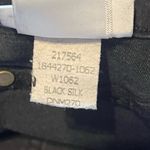 Paige  Women’s Verdugo Ankle Black Denim Jeans in Black Silk 26 Photo 9