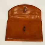 Underwood London Brown Leather Envelope Clutch Organizer Travel Document Holder Photo 7