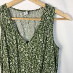 Old Navy Petite Green & White Floral Print Mini Dress XSP Photo 2