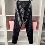 Commando Black Faux Patent Leather Leggings Photo 3