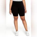 Terra & Sky  Biker Shorts Size 4X 28W-30W Polyester Spandex Pull On  Womens NWOT Photo 1