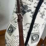 HANDMADE ARTESIAN Indigenous Brown Leather Southwestern Woven BOHO Crossbody Bag Photo 3
