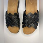 Easy Spirit Black Semarsha Braided Leather Upper Slip on Sandals Slides Sz 8 Photo 1