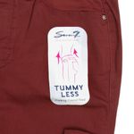 Seven7 Women's Tummyless High Rise Skinny Jeans in Fired Brick, Size 10 Photo 3