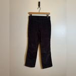 Free People  High Time Velvet Kick Flare Pants NWT Black Photo 4