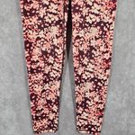 Aerie 🩷 13. Chill Play Move Red Pink Floral Offline Print Leggings Small Photo 3