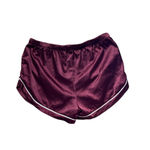 Stars Above  Satin Pajama Set - Deep Red Photo 2