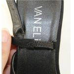Van Eli Laban Black Fabric Open Toe Slingback Heel Size 6 Photo 9