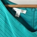 London Times  turquoise bodycon midi dress in size 12. Great for travel! Photo 2