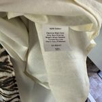 Talbots Empire Waist Ruffle Hem Animal Print Sleeveless Midi Dress Size 8 Photo 5