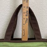 Lucky Brand Dungarees of America Green Canvas Bucket Mail Large Tote Bag Photo 5