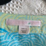 Victoria's Secret Victoria’s Secret blue & green abstract print long sleeve coverup dress Photo 2