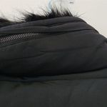 New York & Co. Black Puffer Coat with Faux Fur Lined Hood, Size XL, EUC Photo 3