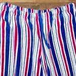 Lounge Time Adult XL Fuzzy /Pajama Pants • Oversized Striped Drawstring Photo 3