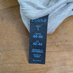 Zobha  Christine Tank Size Large In Light Heather Brown Photo 1