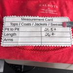 Talbots Womens Shirt Size XL Crocheted Details Casual Summer Sea Island Travel Photo 9