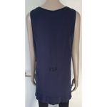 Victoria's Secret Victoria’s Secret VSX Sport Navy Blue Seamless Tank Top Photo 3