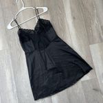 Bershka Lace Slip Mini Dress womens Black (small) party going out sexy lingerie Photo 1