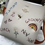 Coach Small Town Bucket Bag With Diary Embroidery Photo 4