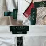 Ralph Lauren Adelle Stretch Petites Dress Pants Trousers White 8P Highly Rated Photo 3