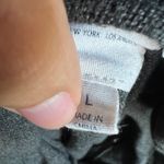 Anthropologie Between Me and You Gray Batwing Sweater Boho Slouchy Knit Large Photo 4