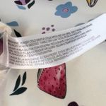 Eloquii Blouse Size 26 White Multicolor Mushroom Flower Button Up Whimsical Top Photo 10