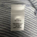 Women's Striped Blue & White Tank Top Size Small Photo 6