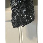 Laurence Kazar  Black Silk Beaded Blouse Shirt Top Evening Size Small‎ Luxury Photo 10